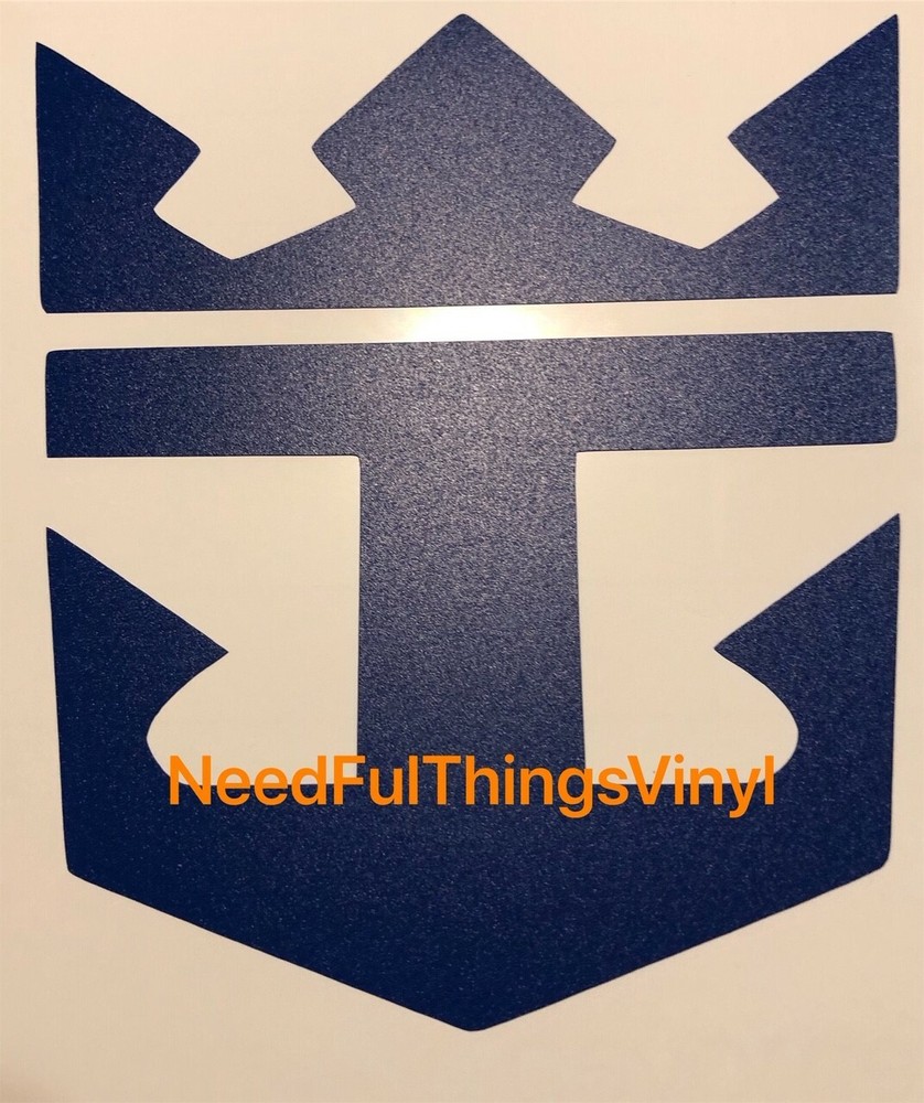 Royal Caribbean 4in Decal Vinyl sticker multiple colors available