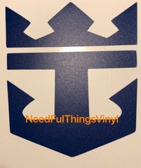 Royal Caribbean 4in Decal Vinyl sticker multiple colors available