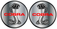 COBRA Shelby Ford Mustang GT Racing Motor Sports Vinyl Sticker Decal Car Bumper