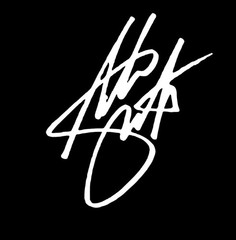 Custom 3 Inch Vinyl Sticker Signature Autograph, SEE DESCRIPTION!