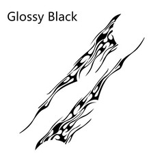 Car Door Side Stickers Graphics Flame Sport Decor Decal Vinyl Cover Universal