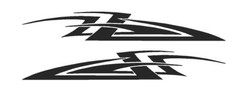 VINYL GRAPHIC #A1145 DECAL VEHICLE CAR TRUCK CROSS OVER SUV VAN SEMI MODERN AUTO