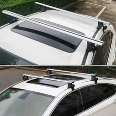 2PCS for Nissan Altima Lockable Roof Rail Rack Rooftop Luggage Sedan