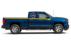 Pickup Truck Waist Line Stripe Sticker For Chevy Silverado 1500 Trunk Side Decal