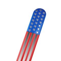 Car Motorcycle Accessories 6″ x 1″ 3D American Flag Metal Stickers Decals Emblem