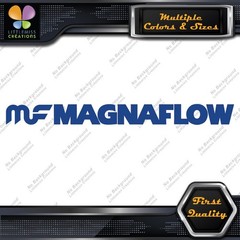Fits Magnaflow Logo Before Name Exhaust JDM Decals Stickers Vinyl