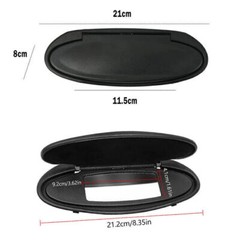 Sun Visor Vanity Mirror Cover Cap For Porsche 996/997/911 Boxster Cayman 986 987