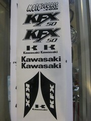 Sticker decal Kit for KFX50 KFX 50 Front Rear Fender tank Emblems Graphic