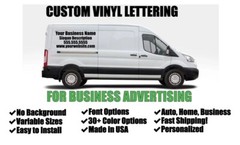 Custom Vinyl Lettering For Business Name Advertising Store Windows Truck Trailer