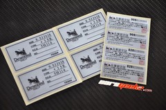 EVO DESMOND REGAMASTER INNER QUALITY REPLACEMENT DECAL STICKER JAPAN 15″ – 18″