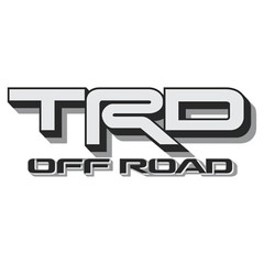2023 toyota tacoma vinyl decals trd off road 4×4 stickers black, Set of 2
