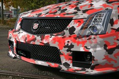 Premium Red Black White Gray Camouflage Desert Vinyl Sticker Wrap Decal Steet