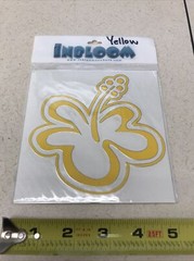 NEW Hawaiian Hibiscus Flower Beach Sticker Vinyl Car Decal Choose Your Color