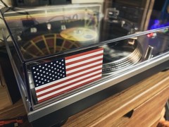 American Flag Vinyl Decal – Made in USA – 2.1″ x 4″, Drawn to US Federal Specs