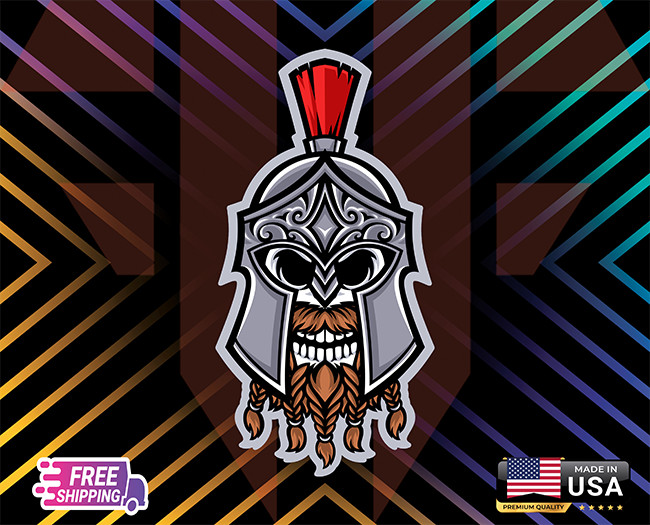 GHOST SHOLDIER DECAL+ WALL LAPTOP WINDOW,ETC LAMINATED 6 YEARS R FREE STICKER