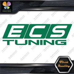 Compatible With ECS Tuning Performance Racing JDM Logo Vinyl Decals Stickers
