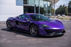 ESSMO PET Super Gloss Metallic Mauvine Blue Vehicle Vinyl Wrap Decal Like Paint