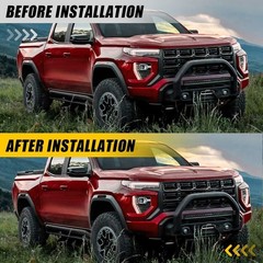 4PCS Precut Side Marker Light Blackouts Vinyl Overlay For 2023-2025 GMC Canyon