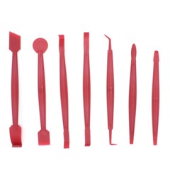 7pcs/set Car Vinyl Wrap Decal Film Squeegee Scraper Tools Kit Felt Film Sticking