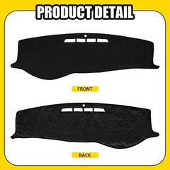 Dashboard Pad Cover Mat Fit 2006-2013 Chevrolet Impala Sun Protection Black 1-5X