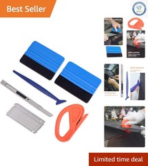 Comprehensive Vinyl Wrap Tool Kit for Window Tinting – Complete Car Wrapping Set