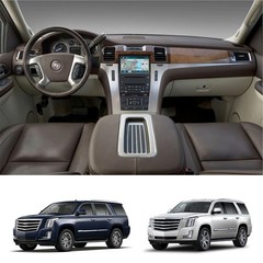 Set Fits Cadillac 2007-2014 Escalade A/C Climate Decal Button Repair Sticker Kit
