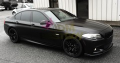 Premium Satin Black Matte Flat Vinyl Wrap Sticker Film DIY Decal Bubble Free