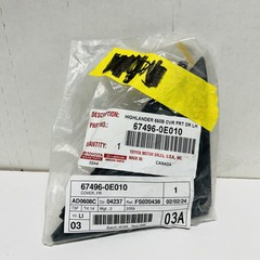 Genuine OEM Toyota 67496-0E010 Driver LH Corner Trim Outer NEW