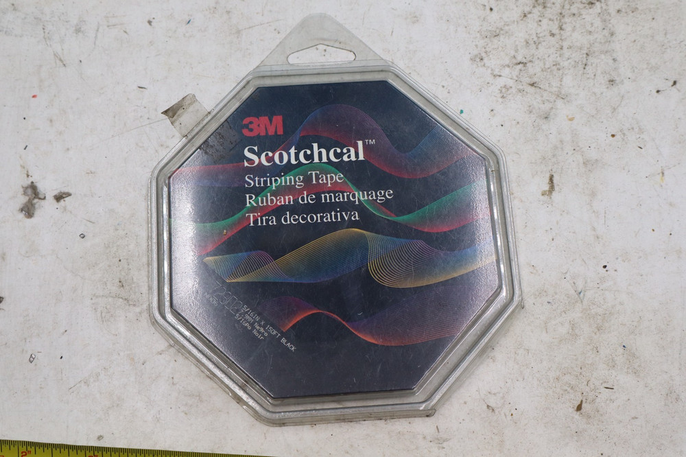 3M Scotchcal 72302 Black Striping Automotive Stripe Tape – 5/16″ X 150 Feet