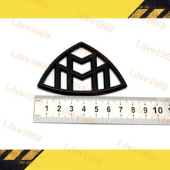 5pcs Glossy Black MAYBACH Letters Trunk Badge Emblem For S-Class W222 S600 2016+