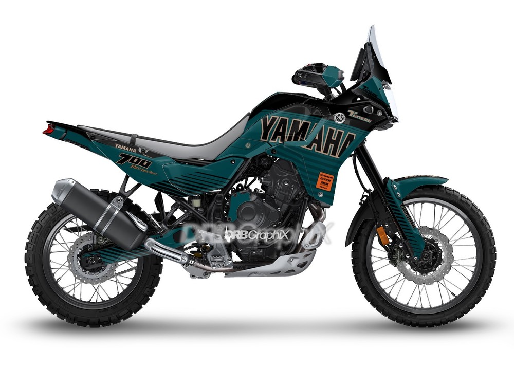 NEW Graphic kit for YAMAHA TENERE 700 / T7 Full Graphic kit (STP-MOB)