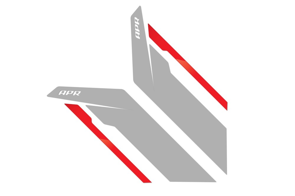 PM100333 APR Sideburns – Silver APR / Red Stripe