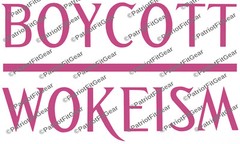 Wokeism,Boycott Wokeism,Woketards,Liberalism Is A Disease,Woke,Vinyl Decal
