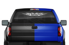 #116 LA MAMALONA Decal Sticker Windshield Window Vinyl Banner Troca Camioneta