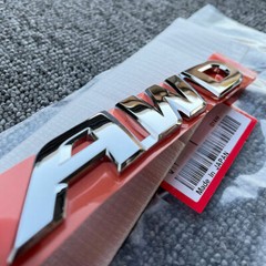 GENUINE Silver AWD Badge Rear Trunk Emblem FOR HONDA HRV CRV PILOT/RIDGELINE