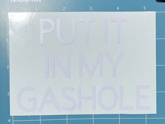 Offensive Funny Permanent Vinyl Decal Sticker Car Window & Bumper