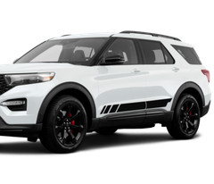 Stripes For Ford Explorer Sticker Decal Side Kit Fender Bumper 2015 2018 2021 ST