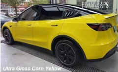 65FT x 5FT Premium Ultra Gloss Vinyl For Whole Car Wrap Sticker Film Corn Yellow