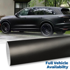 Genuine Matte Black Vinyl Wrap Car Auto Sticker Film Decal Bubble Free Sheet USA