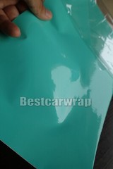 50FT x 5FT High Glossy Vinyl Gloss Film Sticker For Car Wrap Vinyl Mint Green