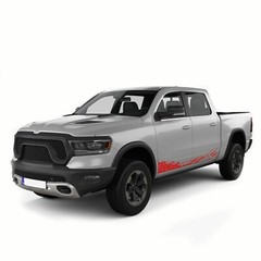 Lower mud splash graphics stickers decal compatible with Dodge Ram