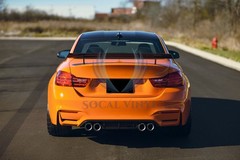 ESSMO PET Super Gloss Metallic Flame Orange Car Vehicle Vinyl Wrap Decal Paint