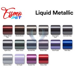 ESSMO PET Liquid Metallic Mocha Brown Car Vehicle Vinyl Wrap Decal Sticker