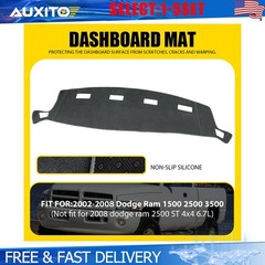 For Dodge Ram 1500 2500 3500 2002-08 Dashboard Cover Pad Mat Gray Anti-UV 1-5X