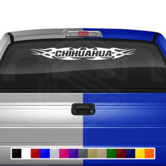 #148 CHIHUAHUA Mexico CHH Decal Sticker Windshield Window Banner Estado Troca
