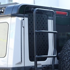 Rear Tailgate Window Glass Trim Stickers For Ineos Grenadier 2024-2027 Black 1PC