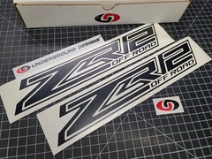 ZR2 OFF ROAD Decals (2pk) Truck Bed Fender Stickers 2022-2025 Silverado Colorado