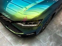 Galaxy Dust Gloss Spring Green Metallic Auto Sticker Decal Vinyl Wrap Sheet Film