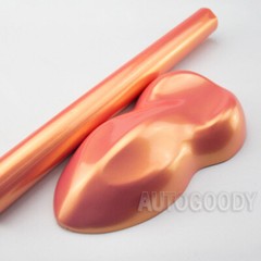 Super Gloss Metallic Ice Blue to Gold Vinyl Film Wrap Chameleon Air Bubble Free