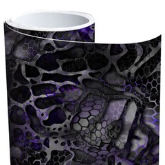 Camo Chameleon XD “Black and Purple” Wrap Vinyl Roll Sheet 3M – Many Sizes